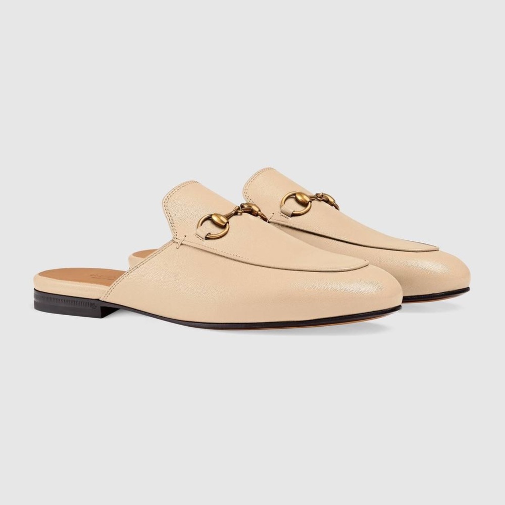 Authentic Skin Rose Gucci Loafers